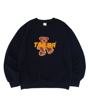 TB 그래픽 맨투맨 (네이비/오렌지)