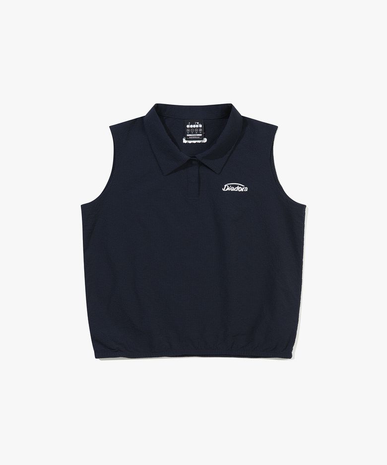 에어서커 슬리브리스 우먼 NAVY