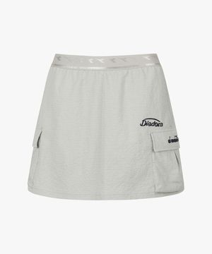 에어서커 카고 스커트 BEIGE