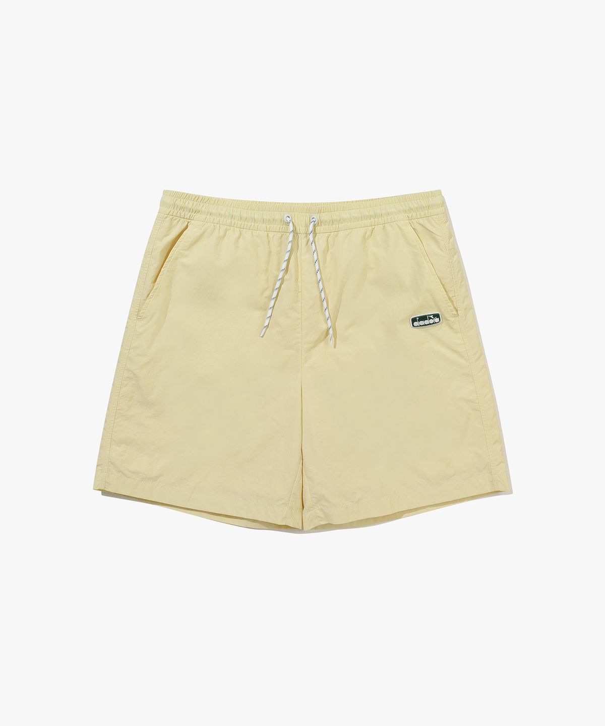 디아도라(diadora) 컴피 4부 우븐 쇼츠 YELLOW