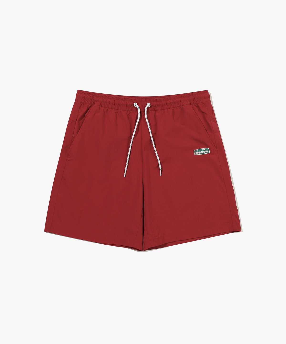 디아도라(diadora) 컴피 4부 우븐 쇼츠 RED