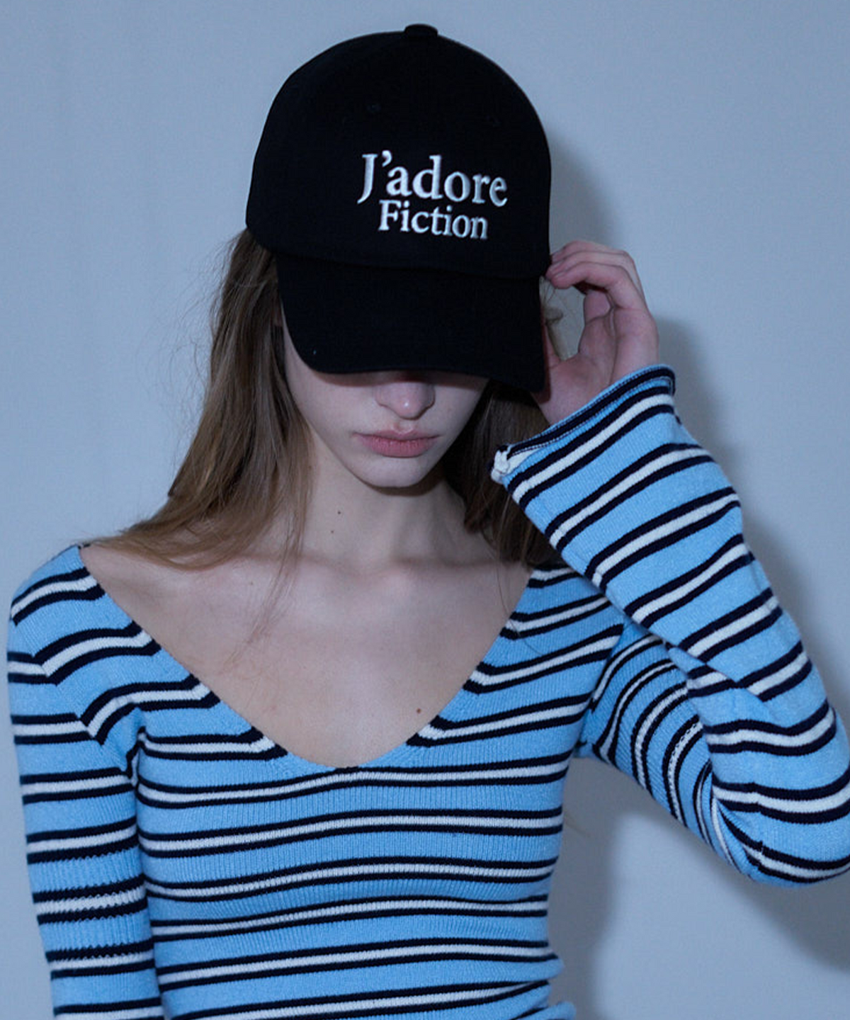 라티젠(LARTIGENT) L23 JADORE BASIC BALL CAP(BLACK)