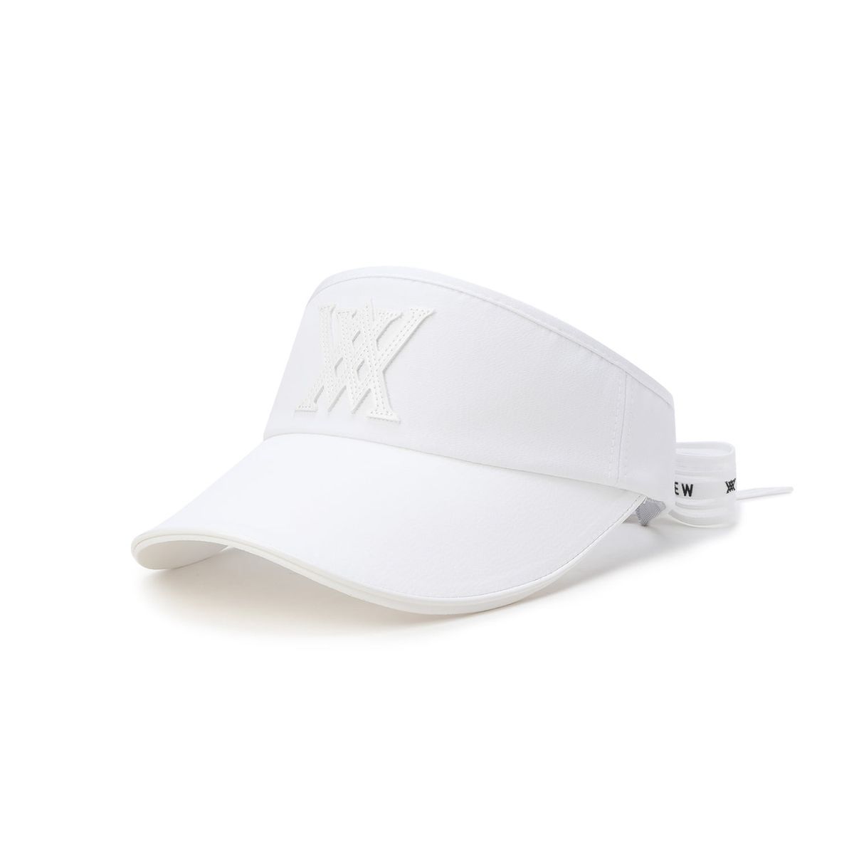 어뉴골프(ANEW GOLF) WOMEN ESSENTIAL RIBBON VISOR_WH