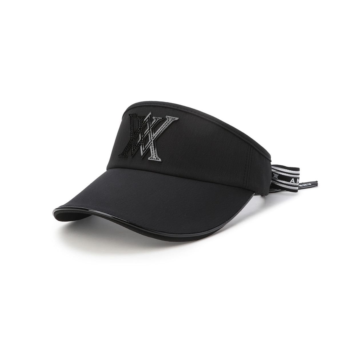 어뉴골프(ANEW GOLF) WOMEN ESSENTIAL RIBBON VISOR_BK