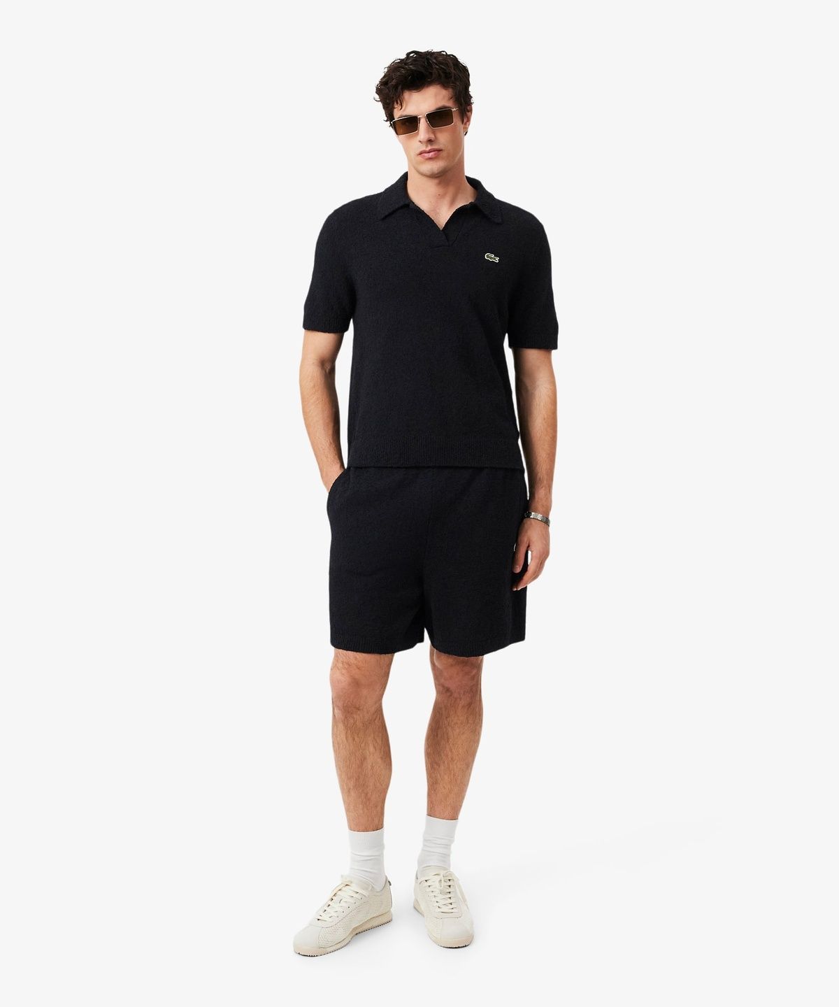 라코스테(LACOSTE) 남성 릴랙스 핏 코튼 쇼츠 GH0799-56G 350