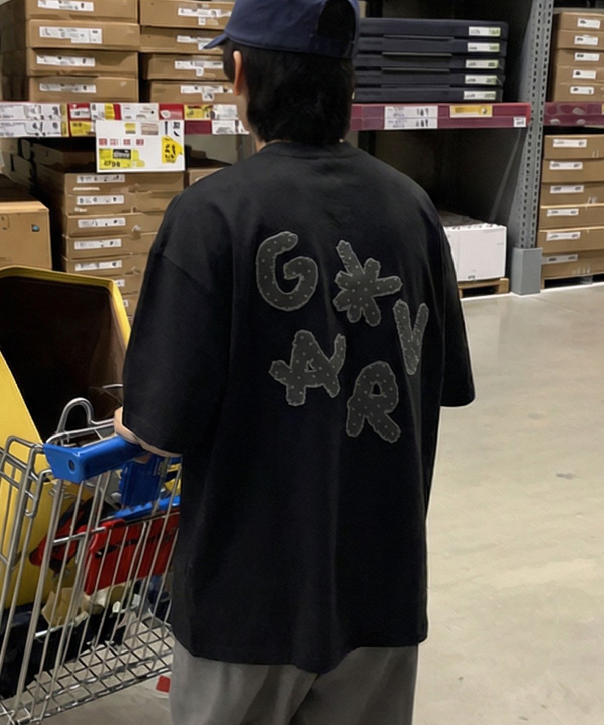 그레이버(GRAVER) [UNISEX]DOTS GRAV 반팔티_2color
