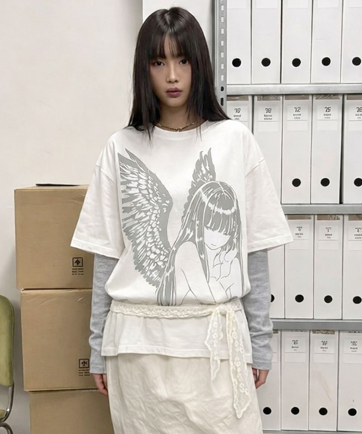 그레이버(GRAVER) [UNISEX]HALO 반팔티_4color