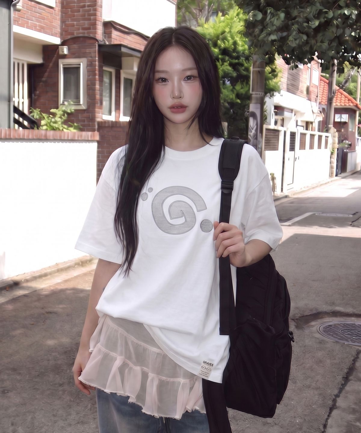 그레이버(GRAVER) [UNISEX]G SYMBOL 반팔티_4color