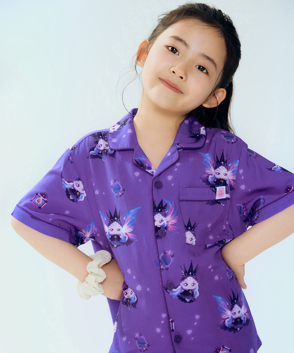 스파오 키즈(SPAO KIDS) [키즈] (캐치티니핑6) 반팔 파자마(VIOLET)_SPPPG37KU1