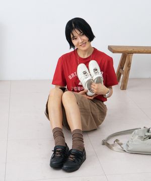 포폴라 클래식 메리제인 - 블랙 QR122LSN32