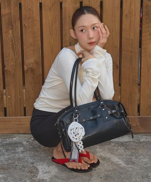 BELTED SERA BAG_BLACK