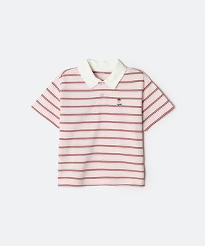 [키즈] 쿠디 폴로 칼라 스트라이프 반팔티_SPRSG24KU1