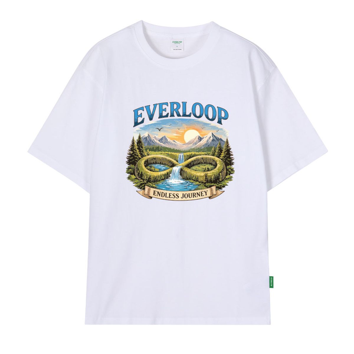에버루프(EVERLOOP) 엔드리스 반팔티 EL