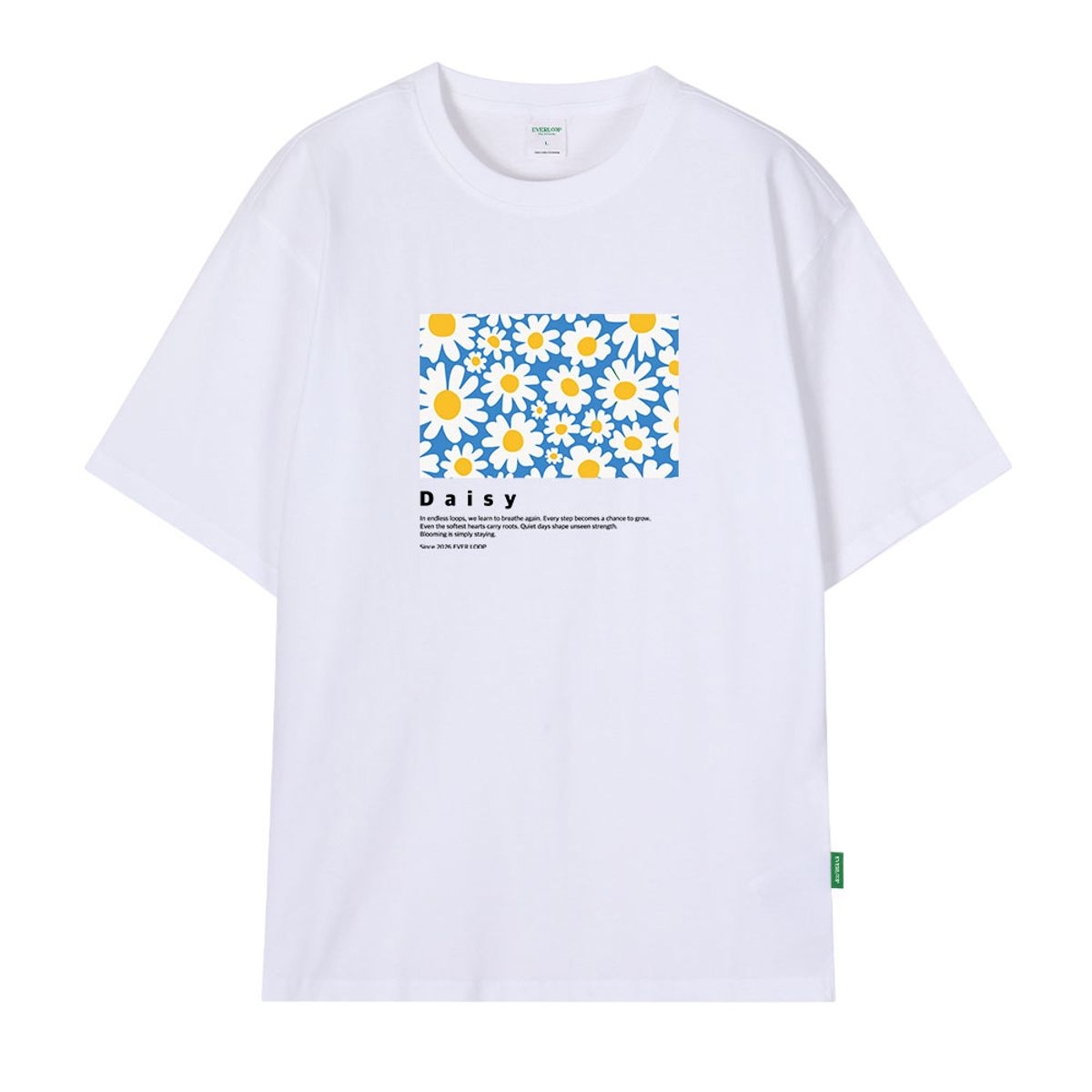 에버루프(EVERLOOP) 데이지 반팔티 EL