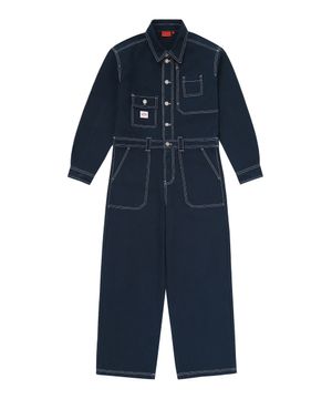 우먼스 웨스턴 점프수트 네이비 SDFLOAP01NVY