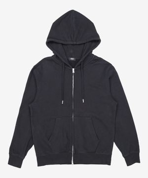 후디드 스웨트 집업 [블랙] L