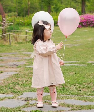 그녀는 꼭 달콤말랑한 마시멜로우 같아 - 아기 봄 원피스