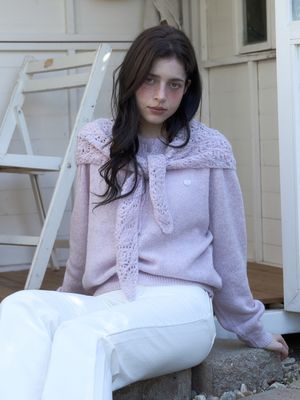 마리니트가디건 (커치프SET) 3color