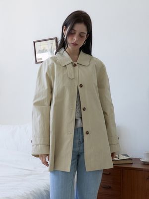 유앤미트렌치코트 2color