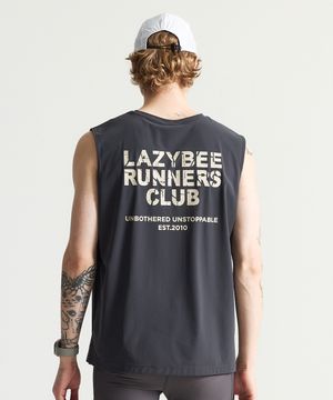 쿨링브리즈 러닝 나시 오버핏 슬리브리스 M 차콜