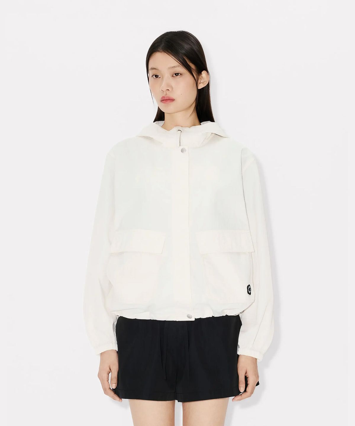 겐조(KENZO) 여성 보케 플라워 2.0 아이보리 윈드브레이커_K265AWU504IVX