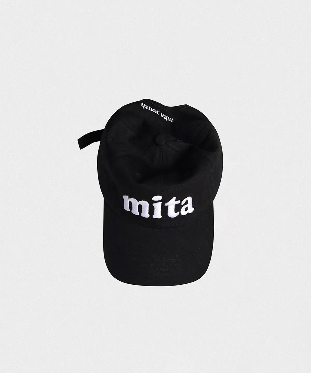 미타유스(MITA YOUTH) 미타 베이직 로고 볼캡 [BLACK]