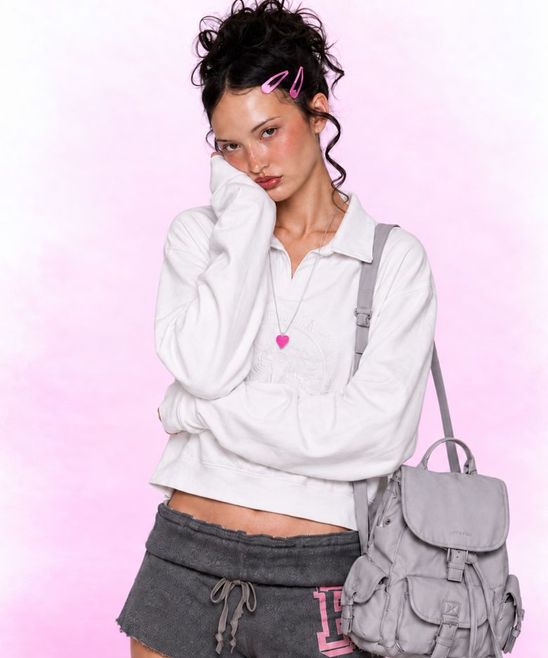 LOTSYOU_Fairy tale Sweatshirt White