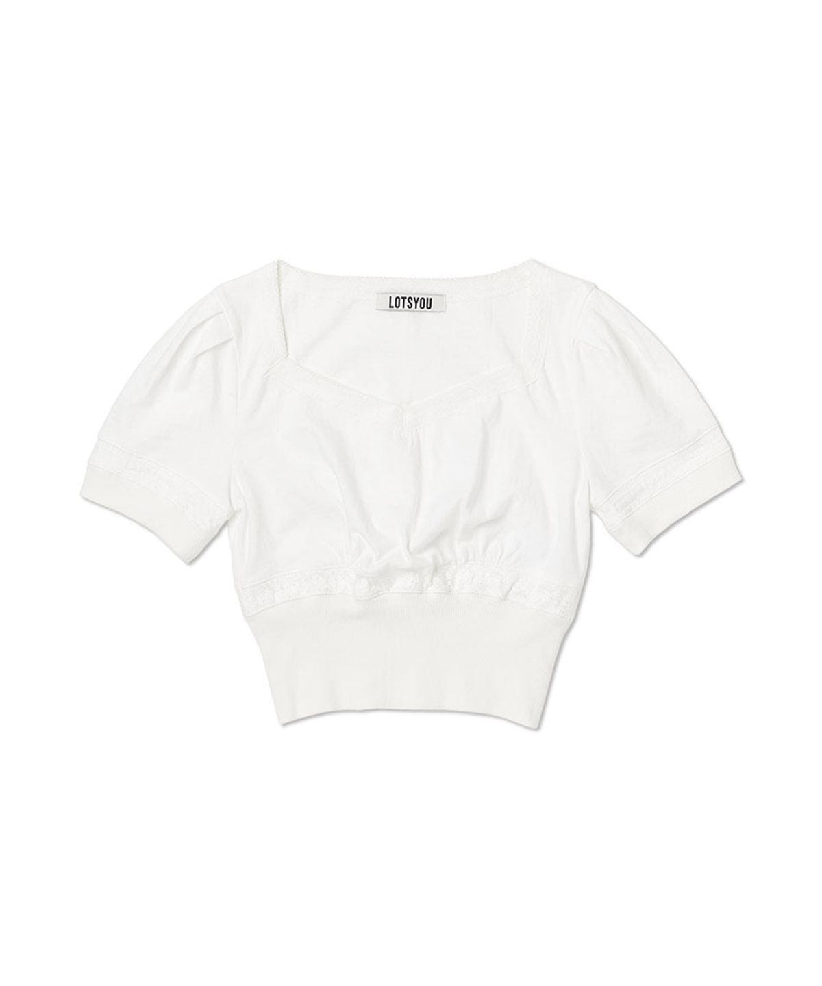 라츠유(LOTSYOU) LOTSYOU_Bellas Street Tee Bellas Tee White