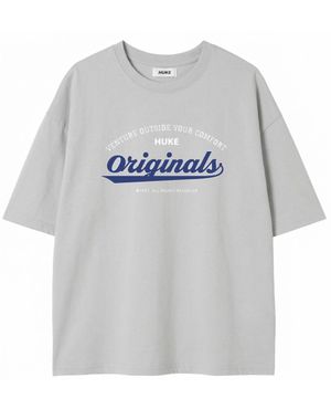 OUR 반팔 티셔츠 (연그레이)