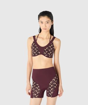 (W) 에슬레저 요가 미니 쇼츠 딥 마호가니 ATHLEISURE YOGA MINI SHORTS BR51 DEEP MAHOGANY