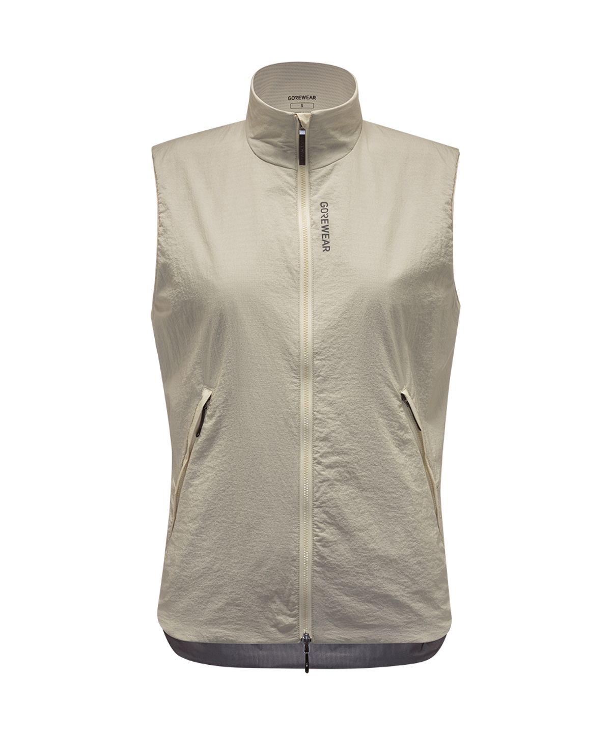 고어웨어(GOREWEAR) 컨커브 윈드스토퍼 ePE 인슐레이티드 베스트 - 테크 베이지 (여성용) 방풍 보온 조끼