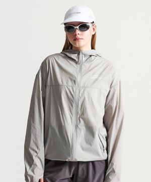 에어 글라이드 리플렉트 윈드브레이커 자켓 W 라이트그레이