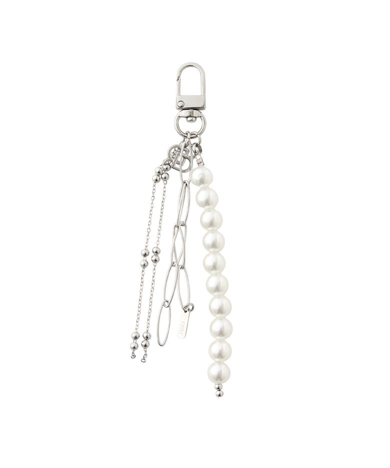 SN.221 Pearl Mix Chain Keyring