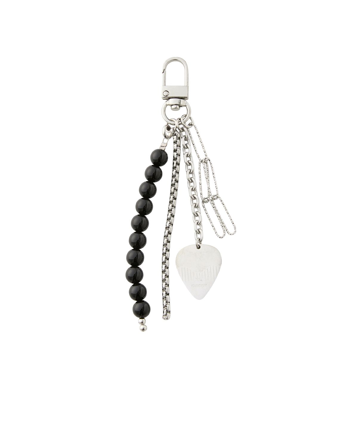 로맨티누어(ROMANTINUER) SN.220 Heart Bead Chain Keyring