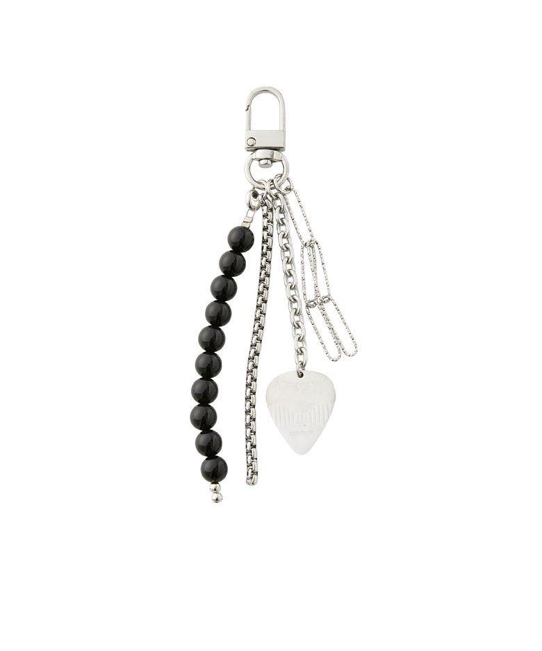 SN.220 Heart Bead Chain Keyring