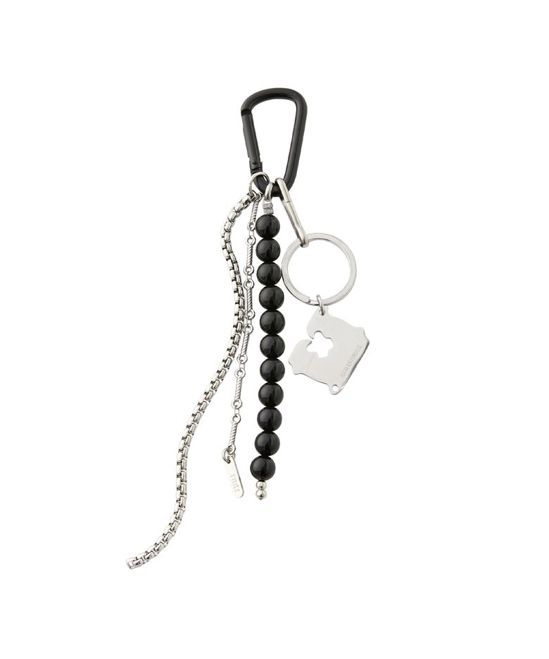 SN.218 Carabiner Bead Chain Keyring