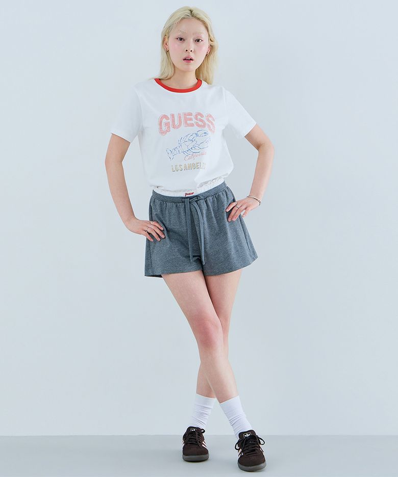 2color 허리 레이스 숏팬츠 OQ2K5460
