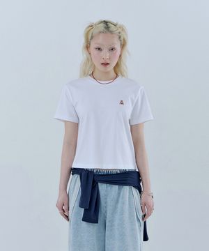 1color 테디베어 반팔 티셔츠 OQ2K5458