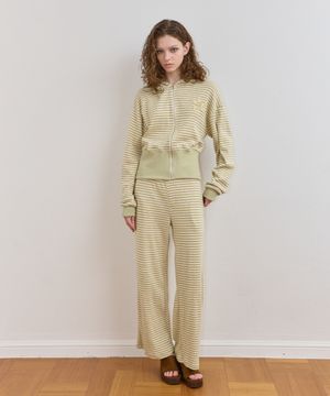 [레터리X젤라비] STRIPE TRACK PANTS_GREEN