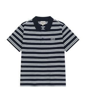 SMALL CLASSIC LOGO PK COLLAR TEE dark navy