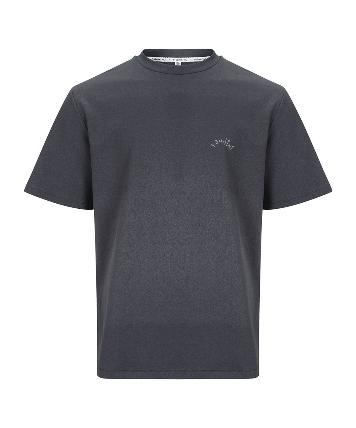 칸디니(KANDINI) 챠콜 그래픽 반팔 티셔츠 (Unisex)