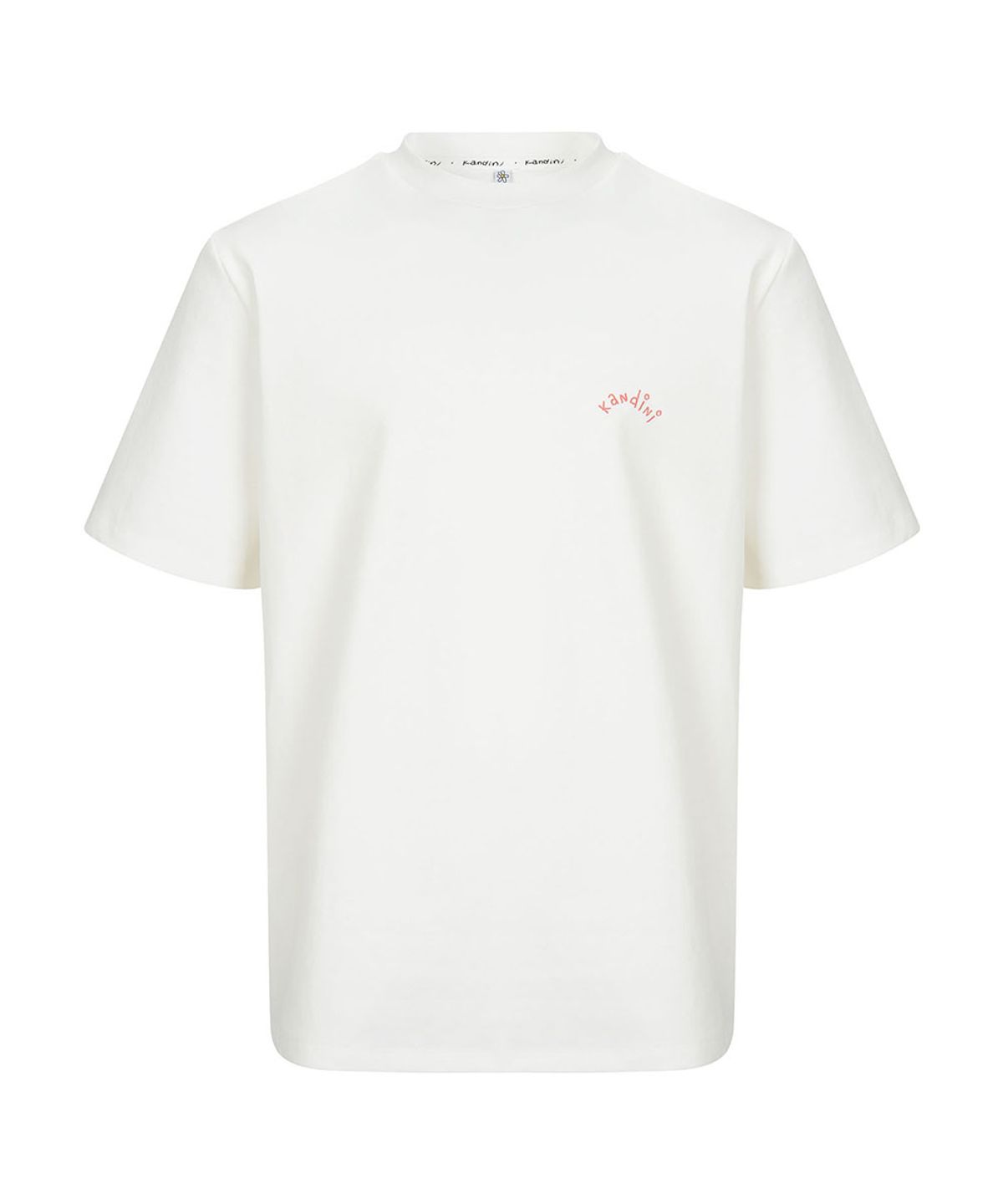 칸디니(KANDINI) 아이보리 그래픽 반팔 티셔츠 (Unisex)