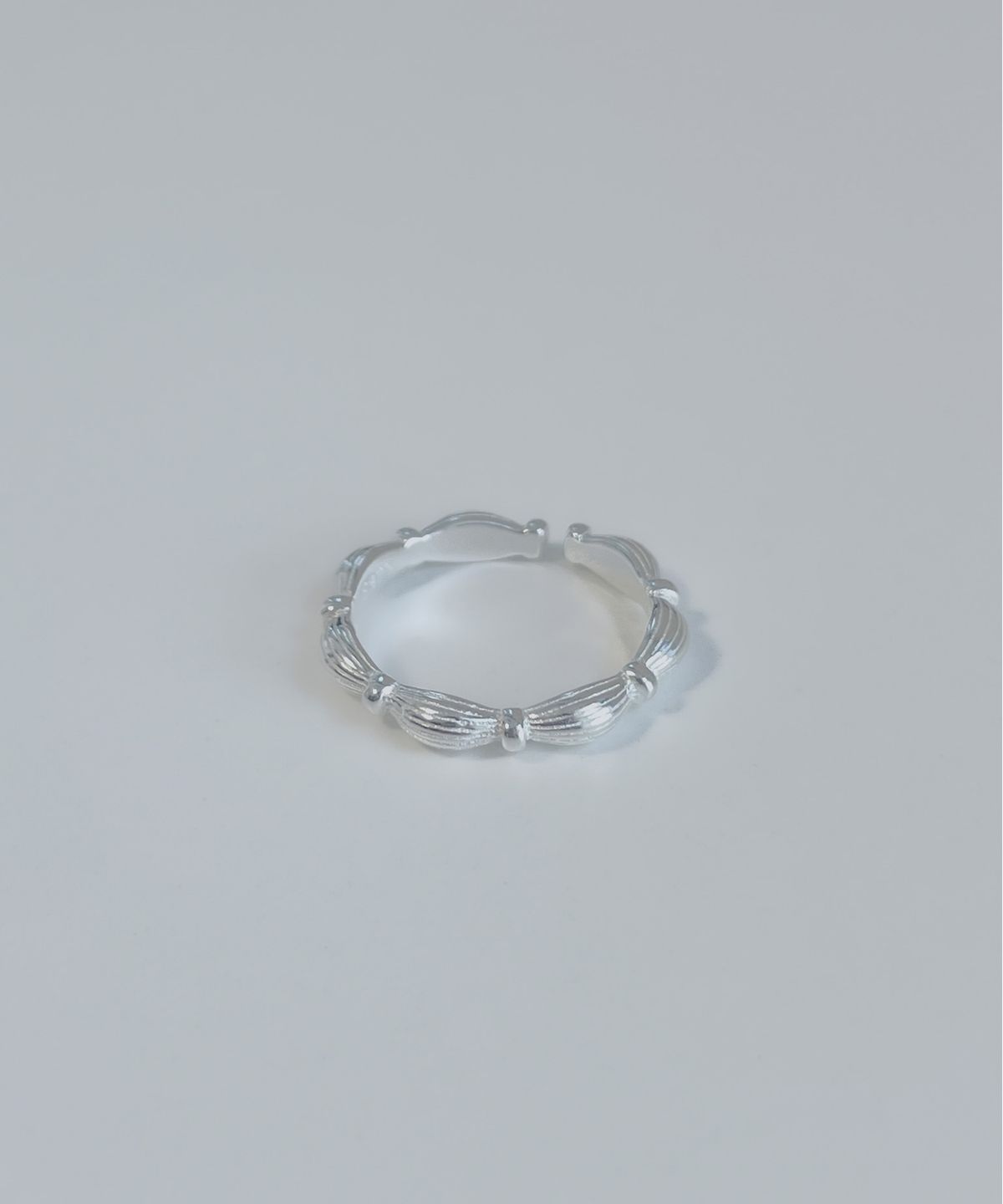 노시스(KNOSIS) [925 silver] 새틴 타이백링