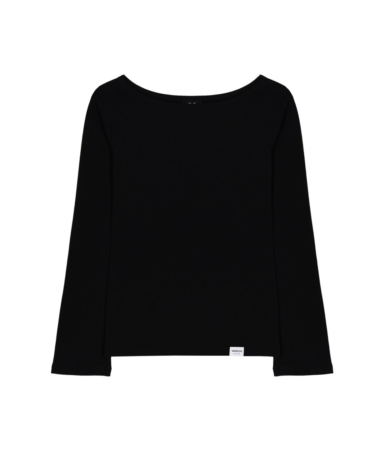 베스티리아(VESTIRYA) Essential Slim Long Sleeve Black