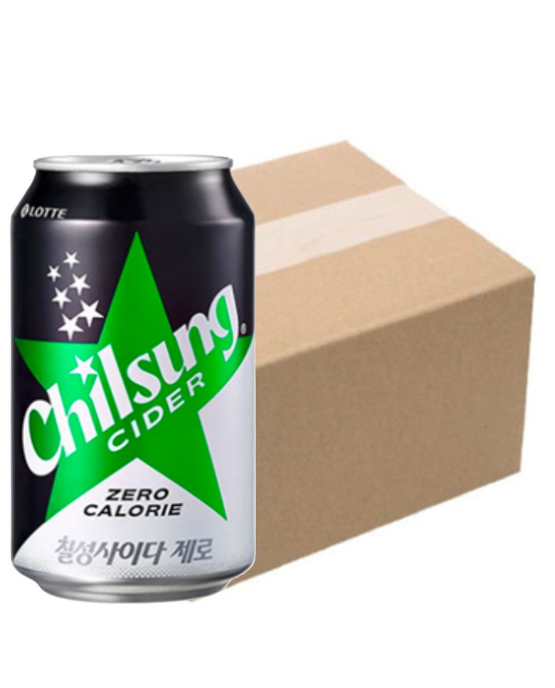 롯데칠성 제로 사이다 355ml 24입