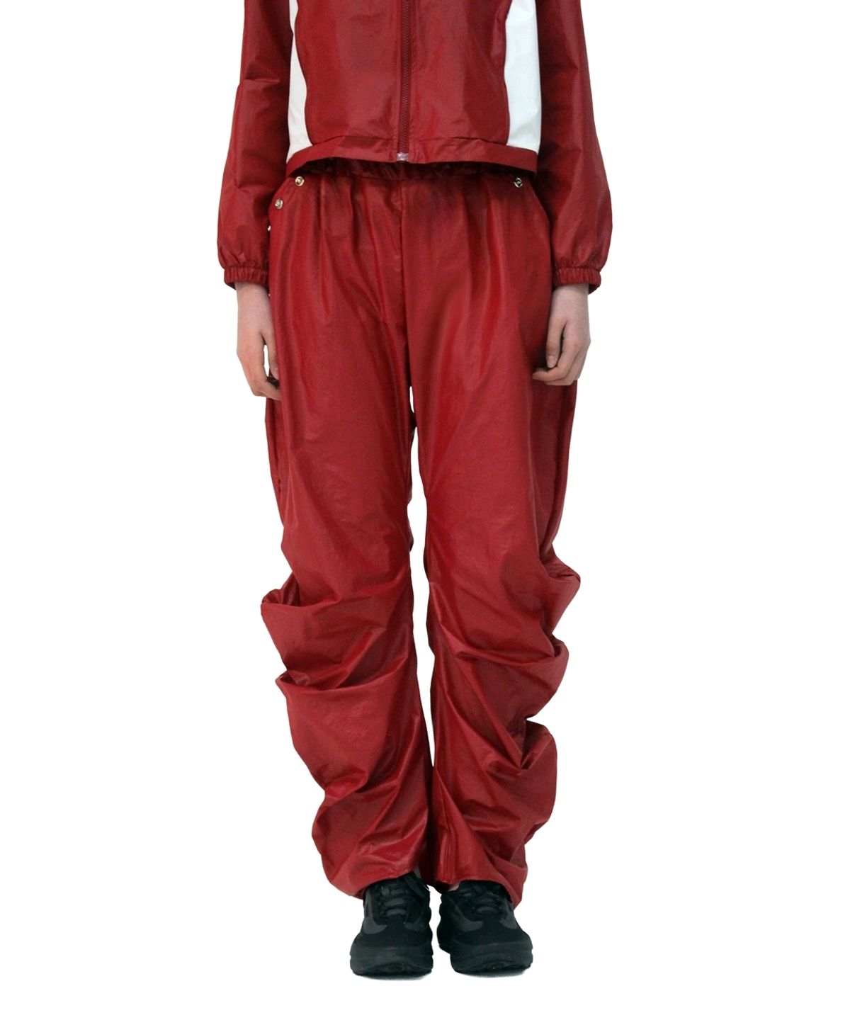언어더컬러(ANOTHER COLOR) EYELET STRAIGHT PANTS