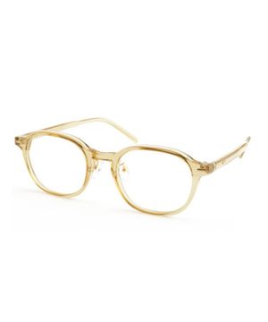 EDIE 안경 크리스탈 옐로우