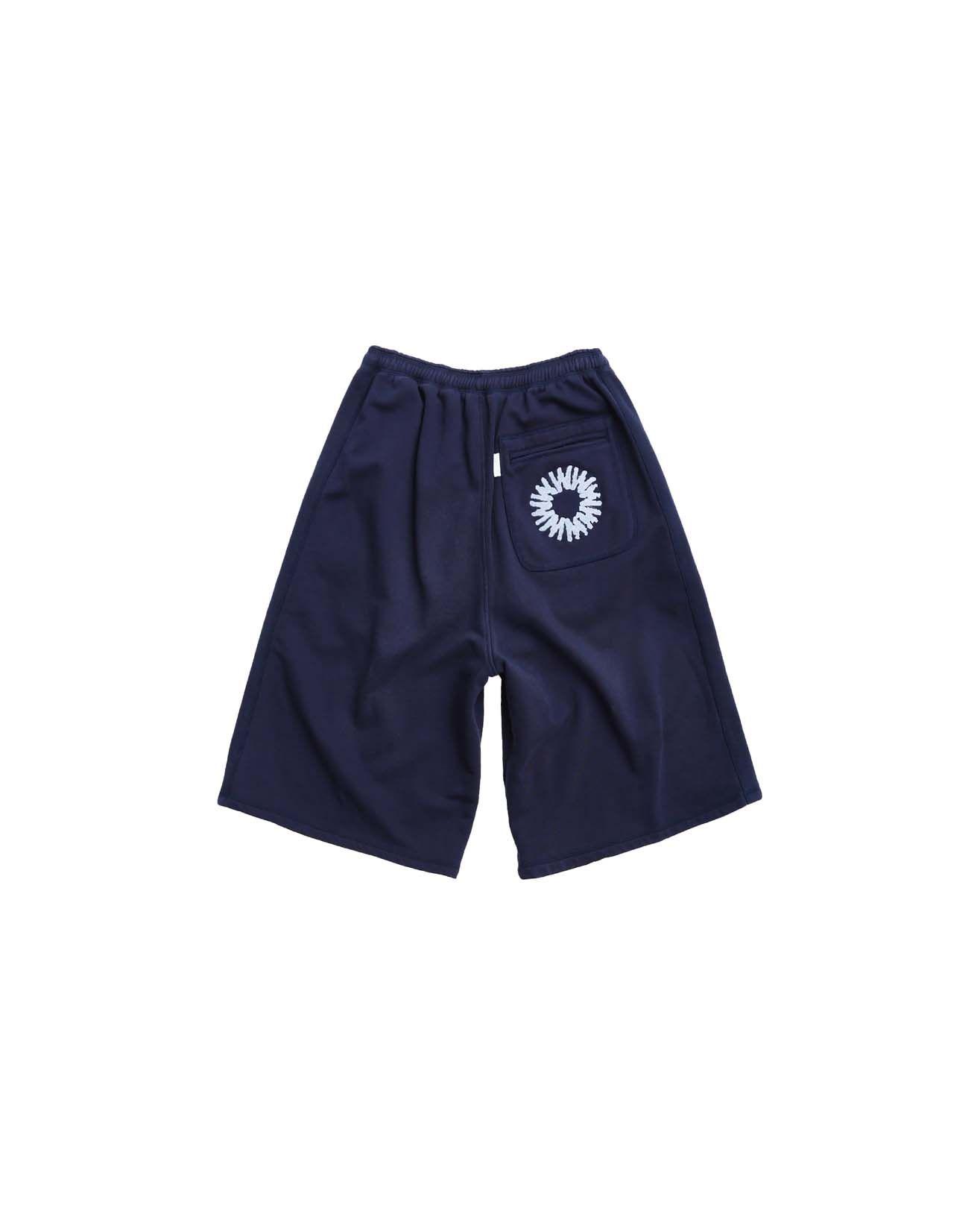 MUSINSA | 999HUMANITY Track Bermuda Sweat Shorts (Navy)