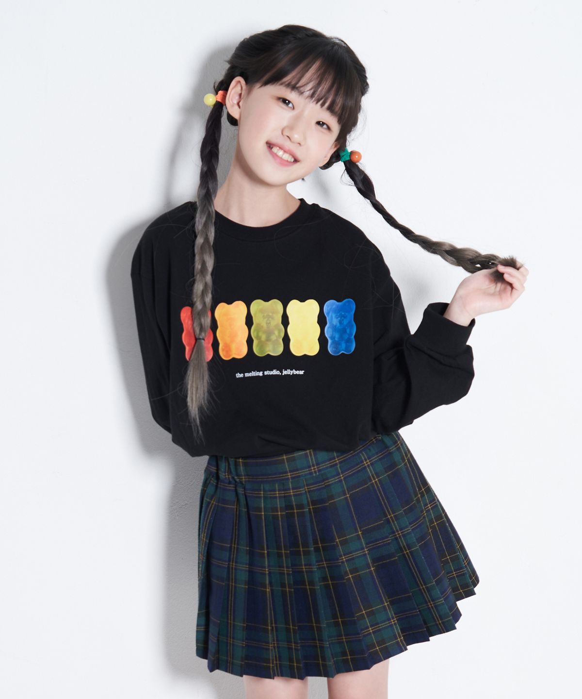 엘리메노영스터(ELIMENOYOUNGSTER) EY 젤리베어 키즈 긴팔티 2Color