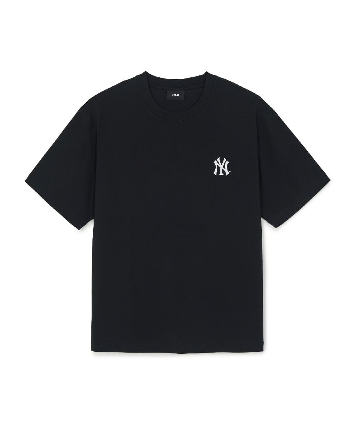엠엘비(MLB) 스포티브 컬시브 등판 레터 반팔 티셔츠 NY (Black)